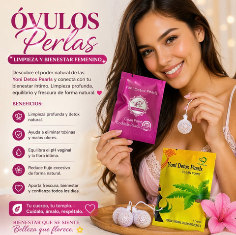 PERLAS DETOX x3 + aplicador